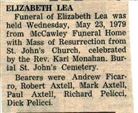 Lea, Elizabeth F. N